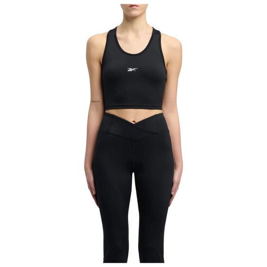 Reebok Γυναικεία αμάνικη μπλούζα Train Cropped Tank Top